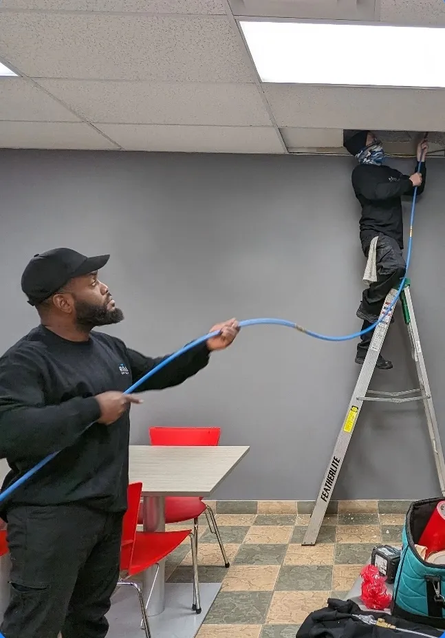 An experienced team that knows what to do from the moment they arrive