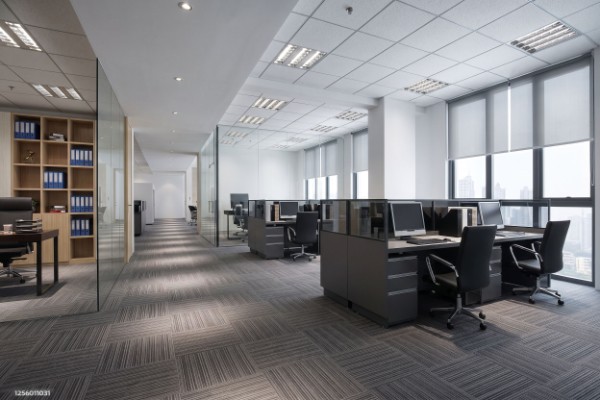 Nettoyage de tapis de bureaux
