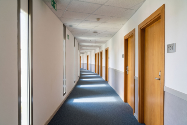Entretien des tapis d'entrée
