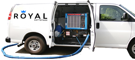 Professional Carpet Cleaning Truck - Royal Nettoyage